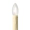 Celestial Lights Celestial Lights Brass/White no scent Scent LED Battery Operated Taper Window Candle P-1524-BI - alternate 3